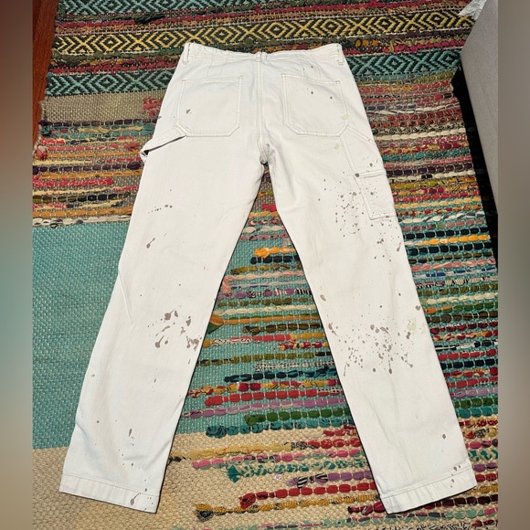 Women’s anthropology, size 28, white denim pants - Picture 2 of 4